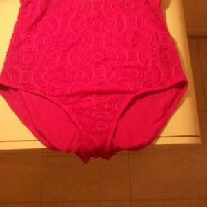One piece bathing suit