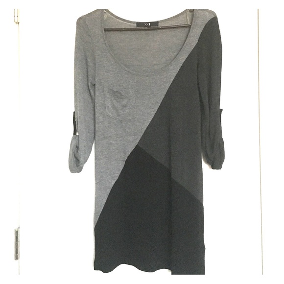 Black & Gray Dress