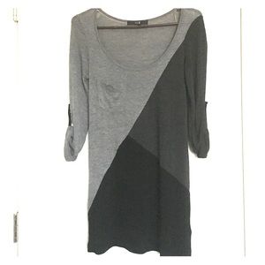 Black & Gray Dress