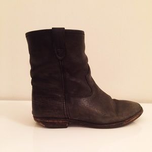 Isabel Marant Worn Black Jenny Boots size 38