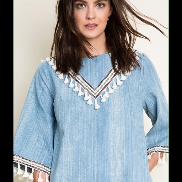 💕 SUMMER SALE 💕 Avery Landslide Tassel Dress - Picture 3 of 4