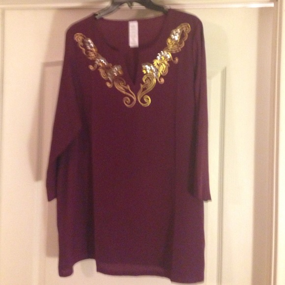 Large blouse