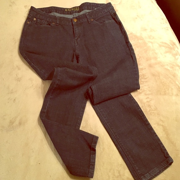 Straight leg skinny jean