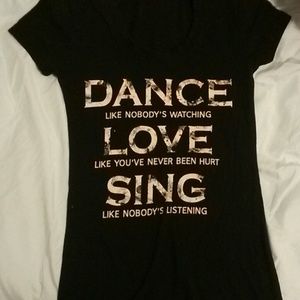 Black t-shirt