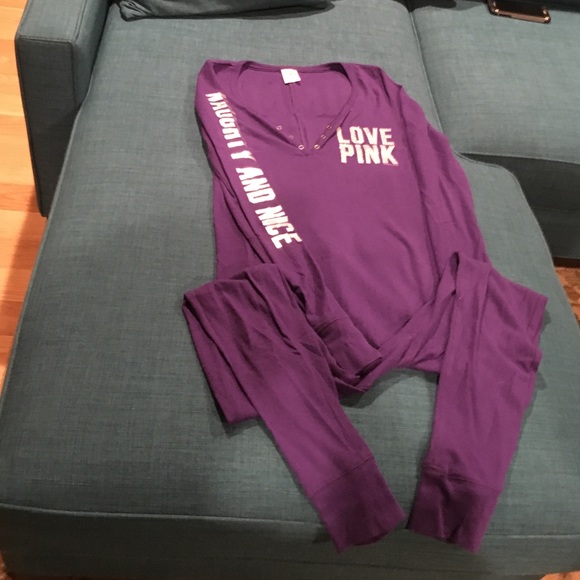 PINK onesie pajamas