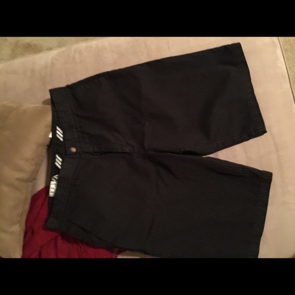 Volcom stone pinned stripped shorts