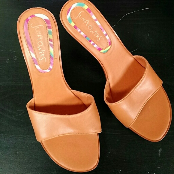 Sunflowers heels