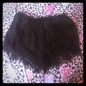black Bongo shorts