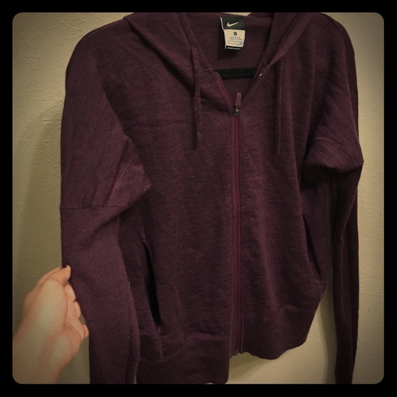 NIKE | Hooded Jacket Burgundy