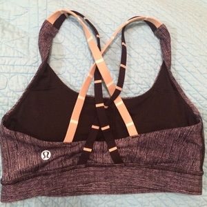 Lulu lemon strappy energy sports bra
