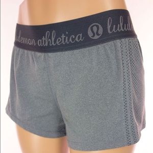 Lululemon | Run Swiftly Shorts Gray