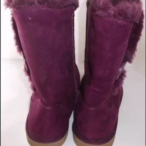Kohls purple boots