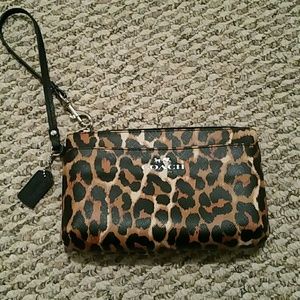 Authentic Coach wristlet