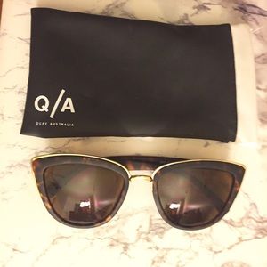 Quay Australia My Girl sunglasses tortoise brown