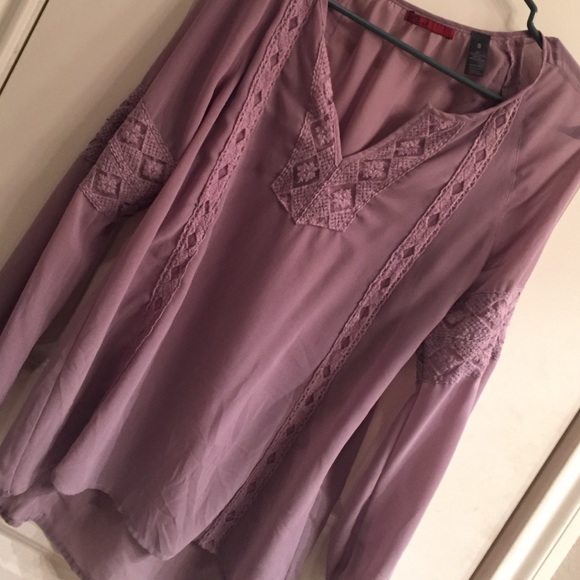 BKE Red dressy top
