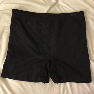 NIKE | Black Dri-Fit Tight Workout Shorts