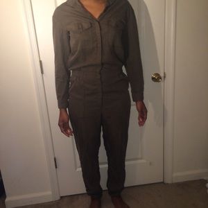 Army Green Jumpsuit