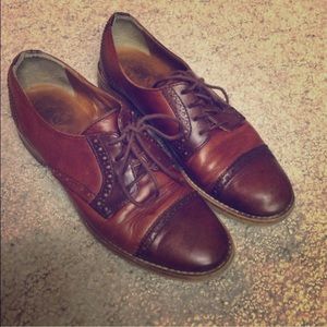 Madewell brown oxfords