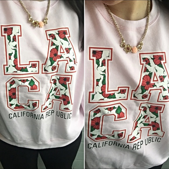 TODAY'S SALE✨ LA Pastel Pink Sweater 🌹