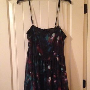 Galaxy Print Flowy Dress from Forever 21+
