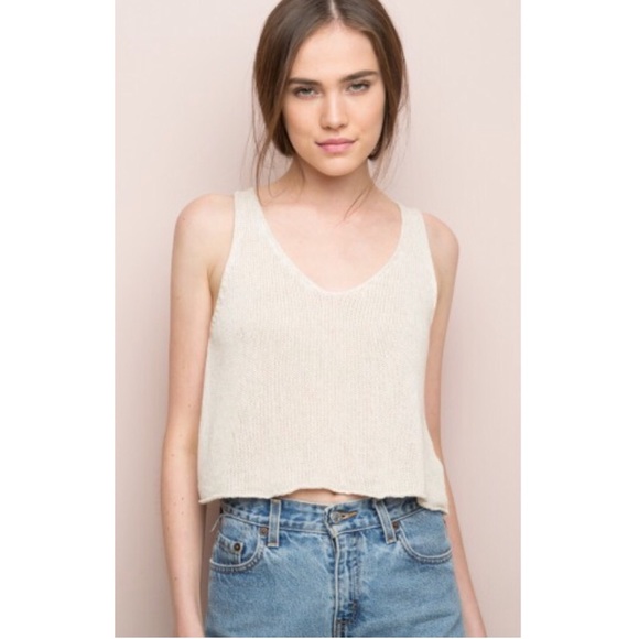 Brandy Melville Cierra Knit Tank