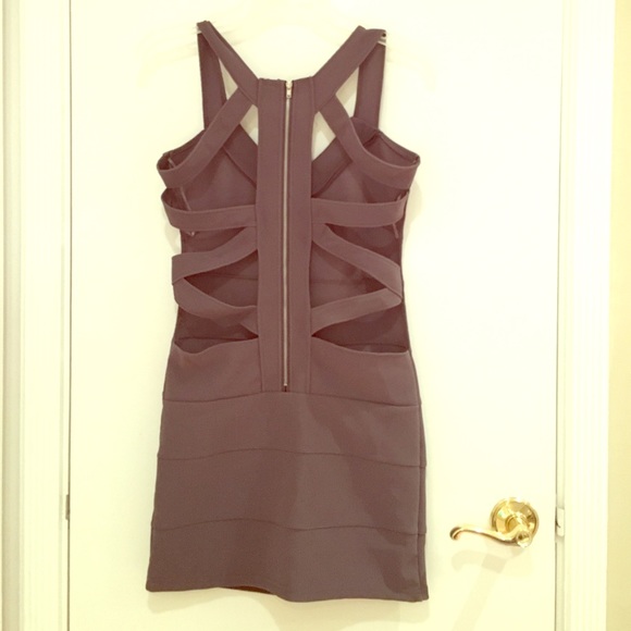Gray Mini Dress