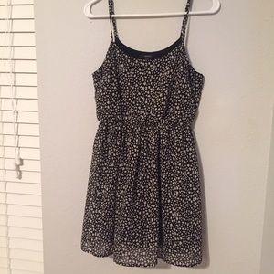 forever21 b&w print dress