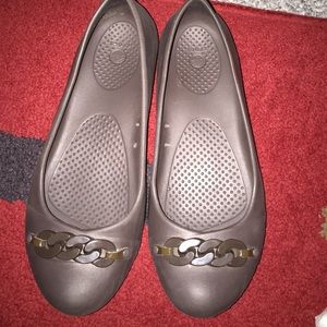 Crocs ballet flats!