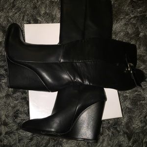 Steve Madden Wedge heel boots!!