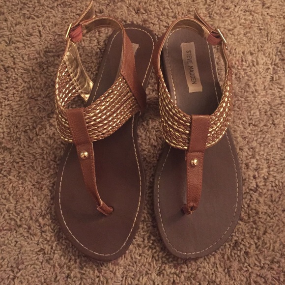 Brown Steve Madden sandals