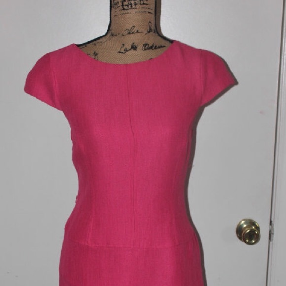 Kim Rogers Dresses - Pink drop waist flare dress Kim Rogers Dresses - Pink drop waist flare dress