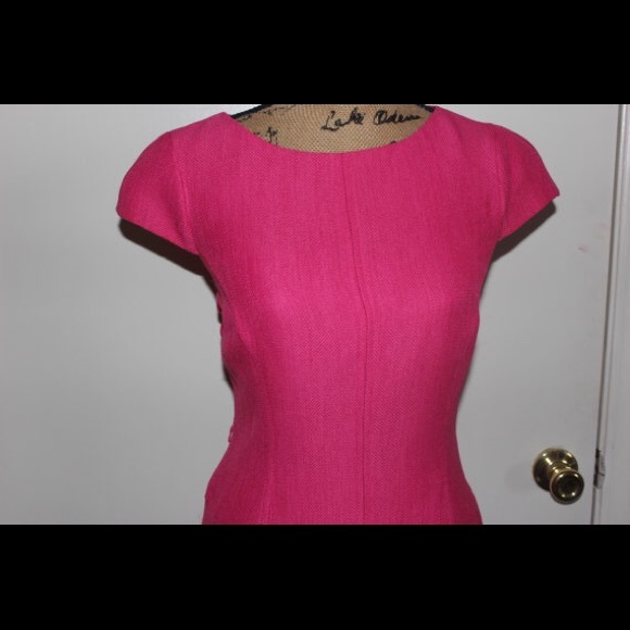 Kim Rogers Dresses - Pink drop waist flare dress Kim Rogers Dresses - Pink drop waist flare dress