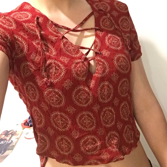 ❌sold❌RARE brandy Melville top - Picture 4 of 4