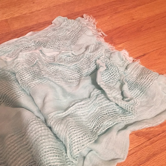 Forever 21 Mint Woven Scarf