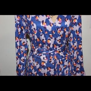 Ann Taylor Dresses - Ann Taylor Multi color wrap dress size 18T Ann Taylor Dresses - Ann Taylor Multi color wrap dress size 18T