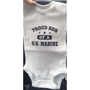Proud Son Of A U.S. Marine newborn bodysuit 0-3 m