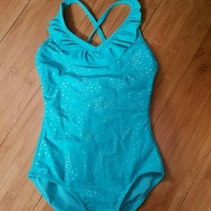 Kids swimsuit-turquoise
