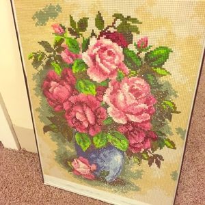 Handmade crystal stitch