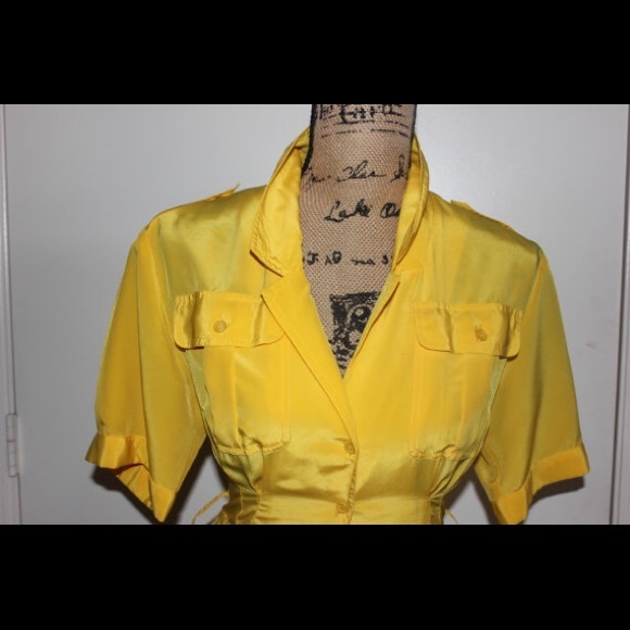 Dresses - Vintage yellow flare dress Dresses - Vintage yellow flare dress