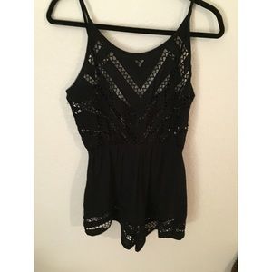 LF black romper
