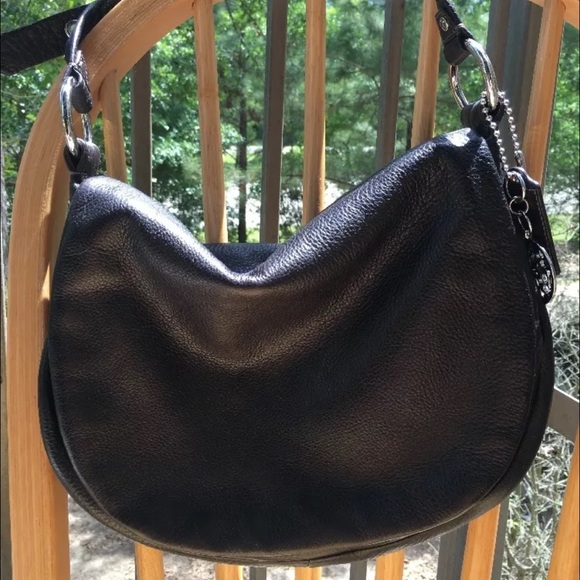 Authentic Coach Genuine Leather Purse Dark Brown