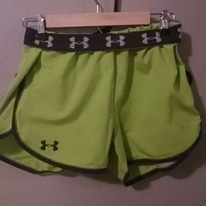 Under armour running shorts