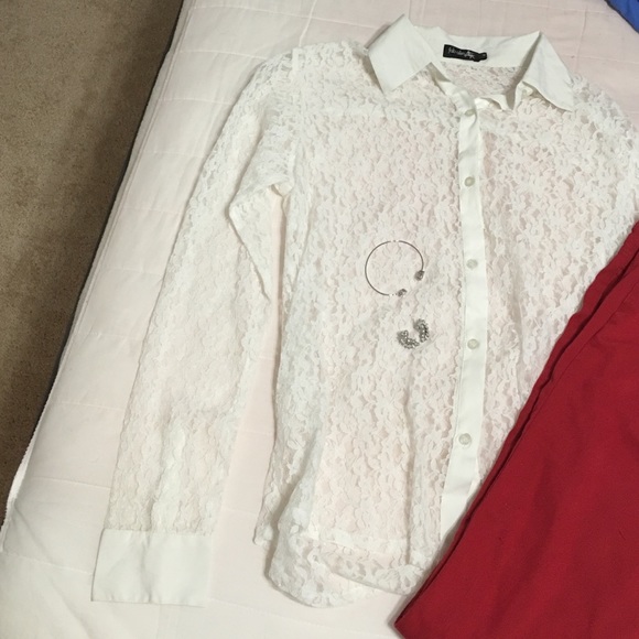 😍Hand lace top cute one - Picture 4 of 4