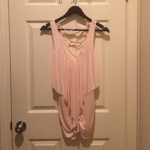 Pink feminine blouse