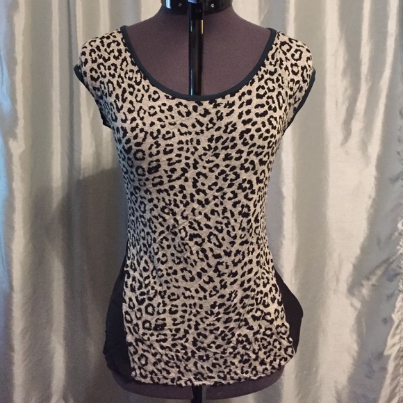 Cheetah print top