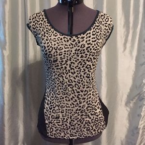 Cheetah print top