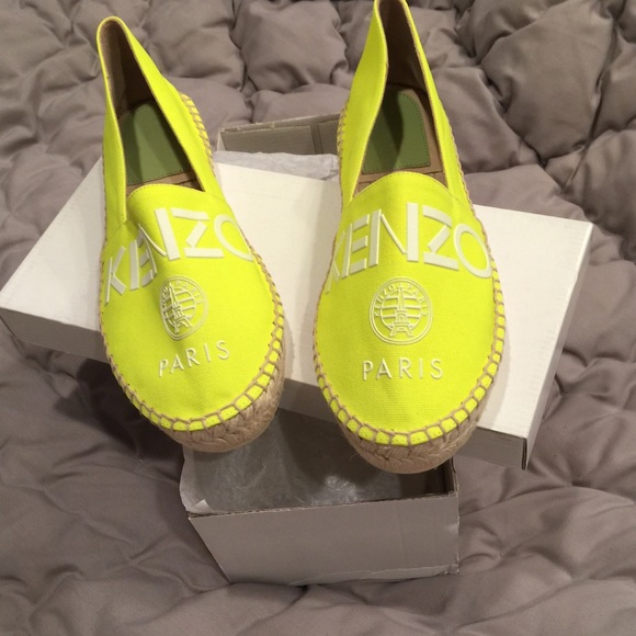 KENZO logo espadrilles