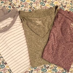 B U N D L E set of 3 cozy tees!