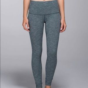 Lululemon Roll Down Brushed Leggings