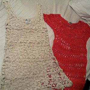 2 bundle swim cover ups